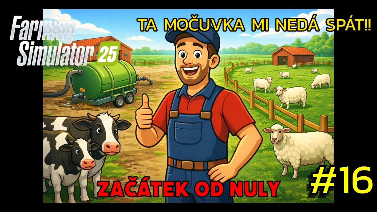 Farming Simulator 25 | Farma od nuly 16– Farma se ROZŠIŘUJE! 🐄🐑💧