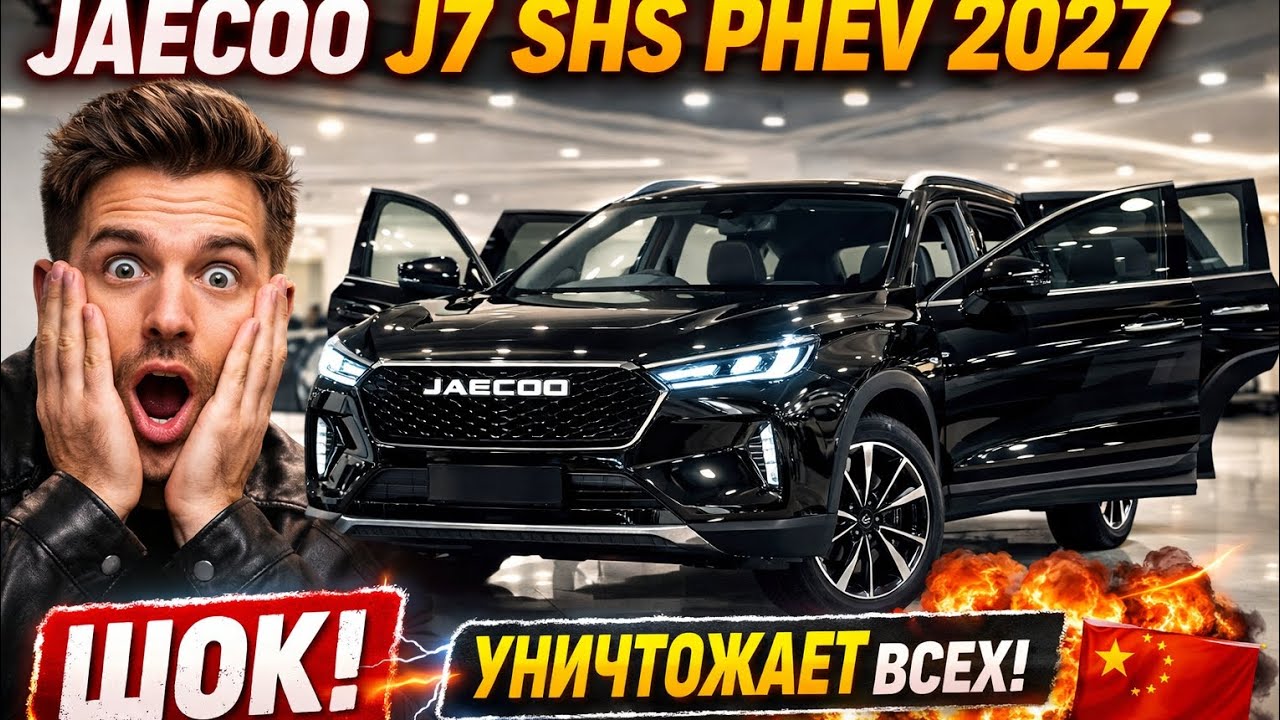 Новый JAECOO J7 SHS PHEV 2027 ШОКИРОВАЛ ВСЕХ! Такого гибрида вы не ожидали