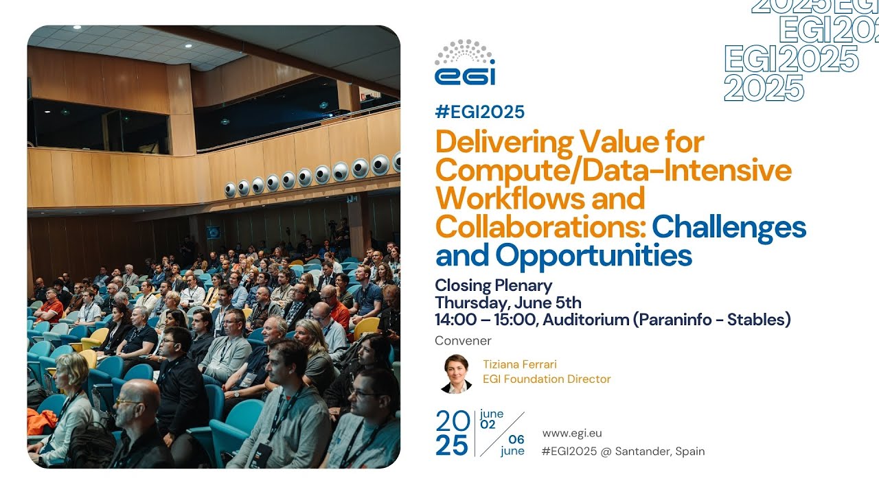 EGI2025 Day 3 - Closing plenary