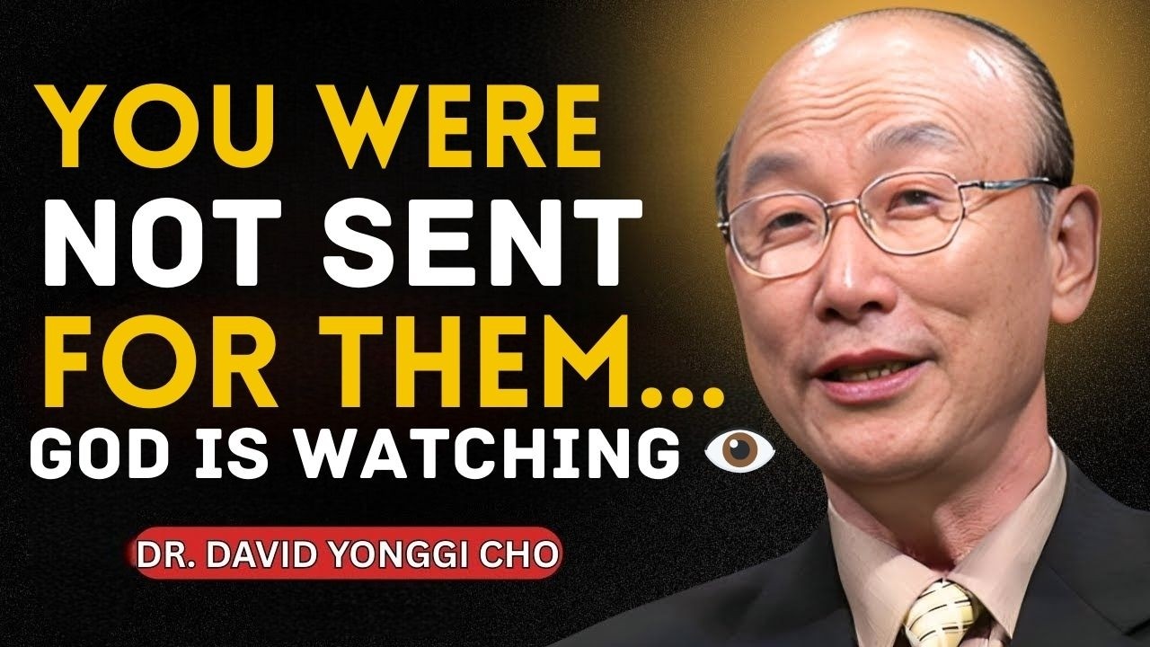 Chosen Ones God Gave You One Sacred Mission Finish It Before Helping the World |Dr. David Yonggi Cho