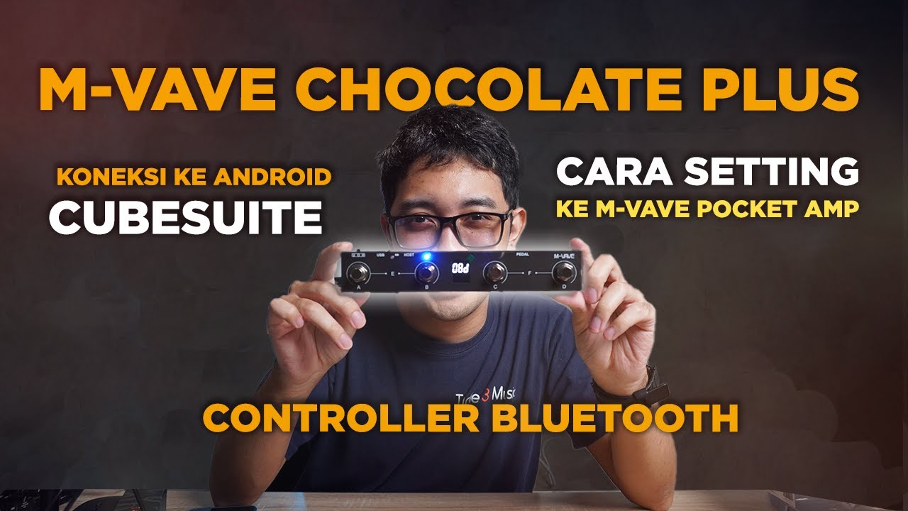 Tutorial cara setting foot controller M-vave chocolate plus ke efek M-Vave Pocket amp
