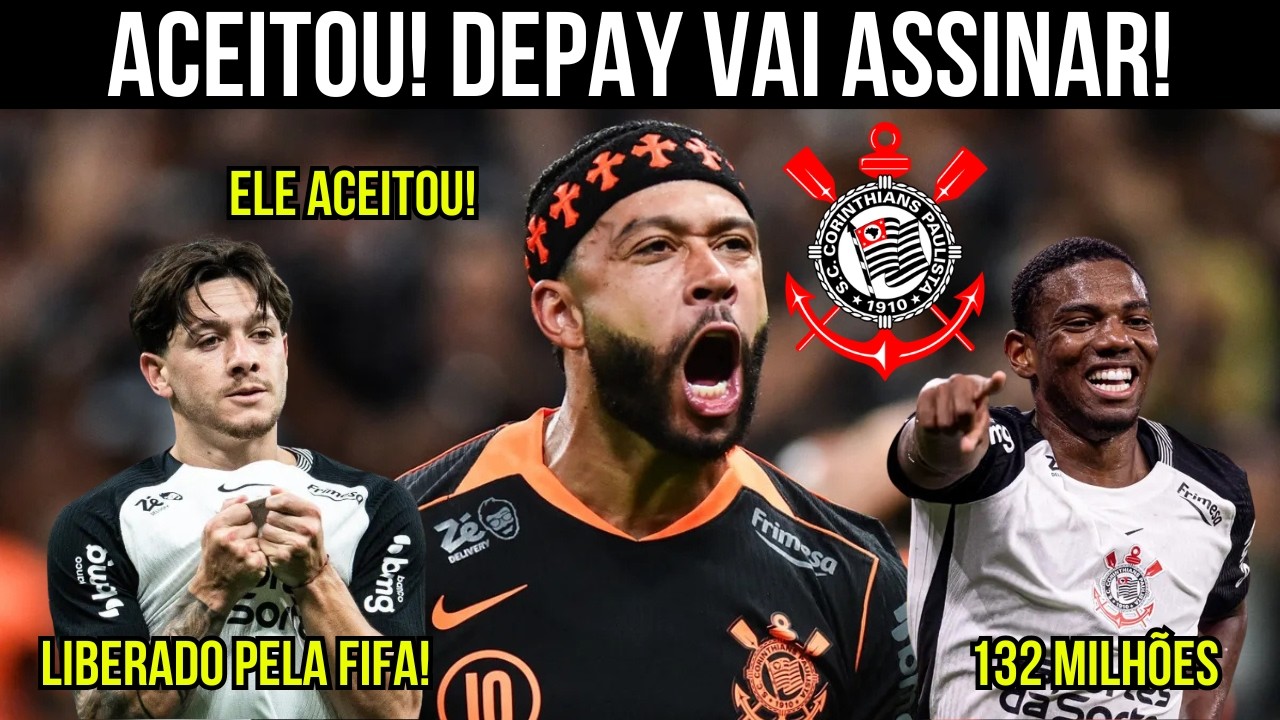 DEPAY ANUNCIOU SEU NOVO FUTURO! VALOR DEFINIDO PELA VENDA DO ANDRÉ! TIMÃO FECHA ACORDO por GARRO e +