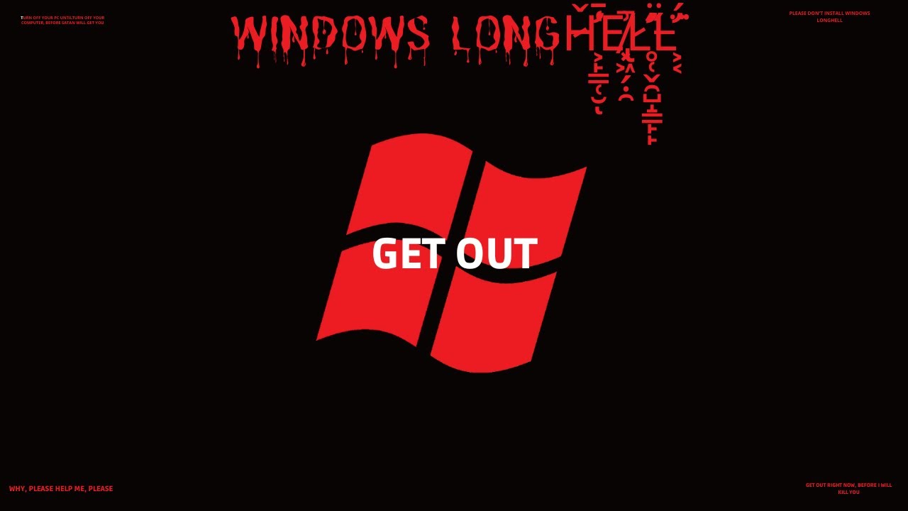Windows Longḥ̴͔̟̥̣̀͋̌̾͝e̵̢̧̛̗̗̥̣͚͙̣̼͓̤̘̩͛̄͋̋͂̇̑̇̑̎͘͝͠͝l̷̹͙͈͙͗̓͗̈́l̸̨͙̐̂
