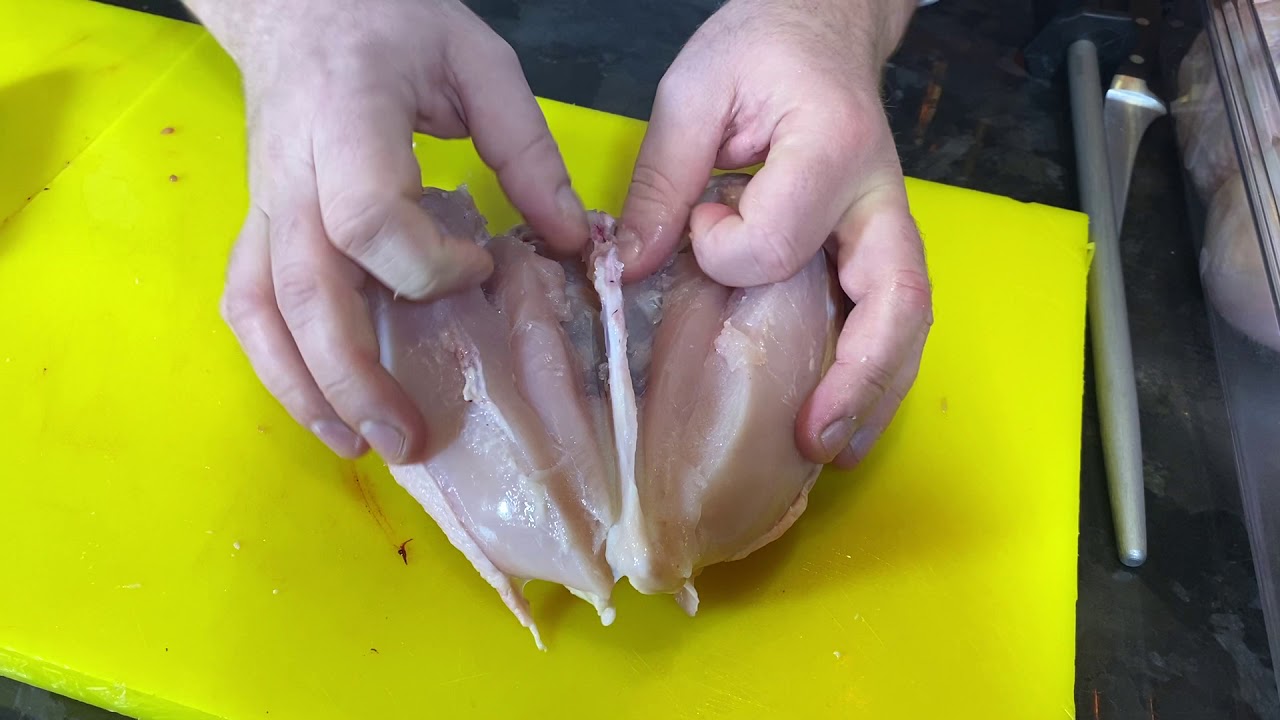 TAVUĞUN GÖĞÜS ETİNİN KEMİĞİNDEN AYRILMASI