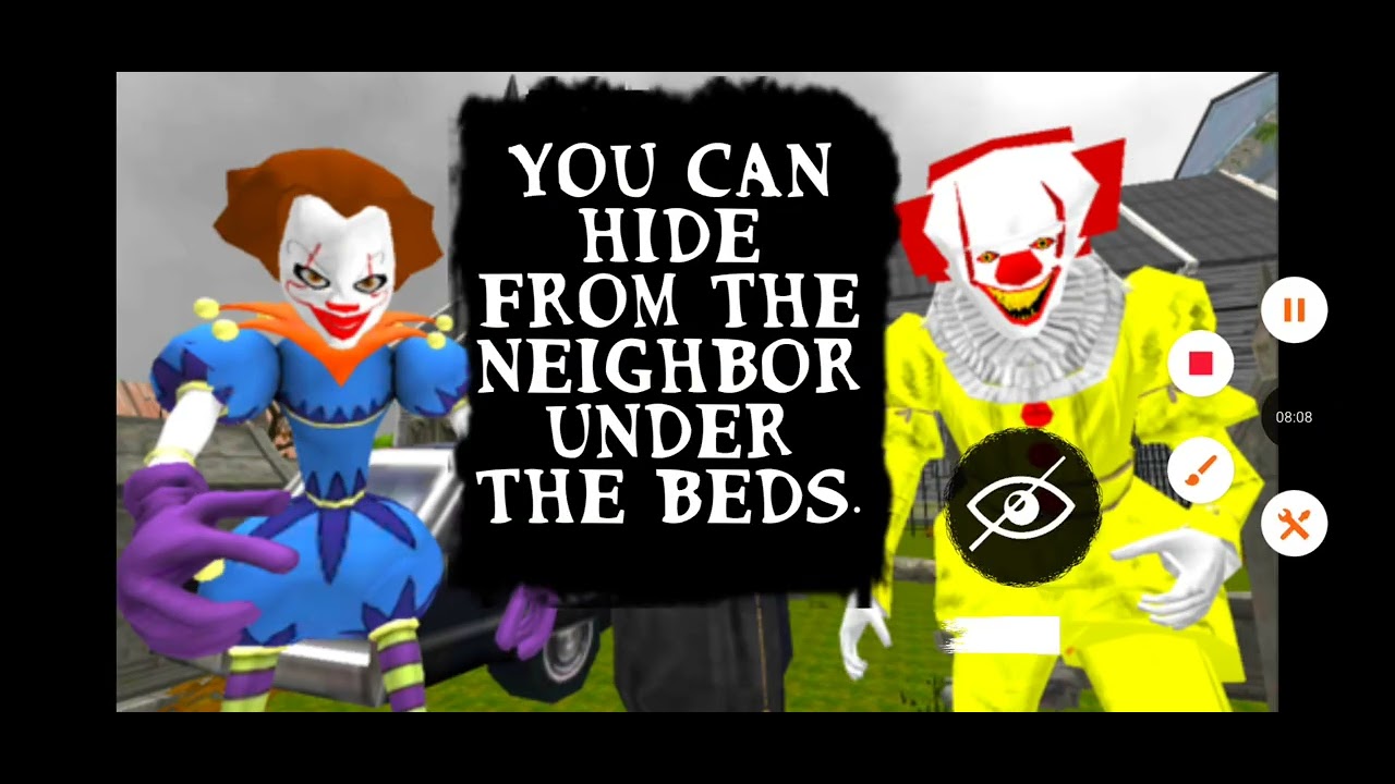 Clown Brothers Teaming Up With The Nun?!?!?!?!? Clown Neighbors Chapel Level 1-5