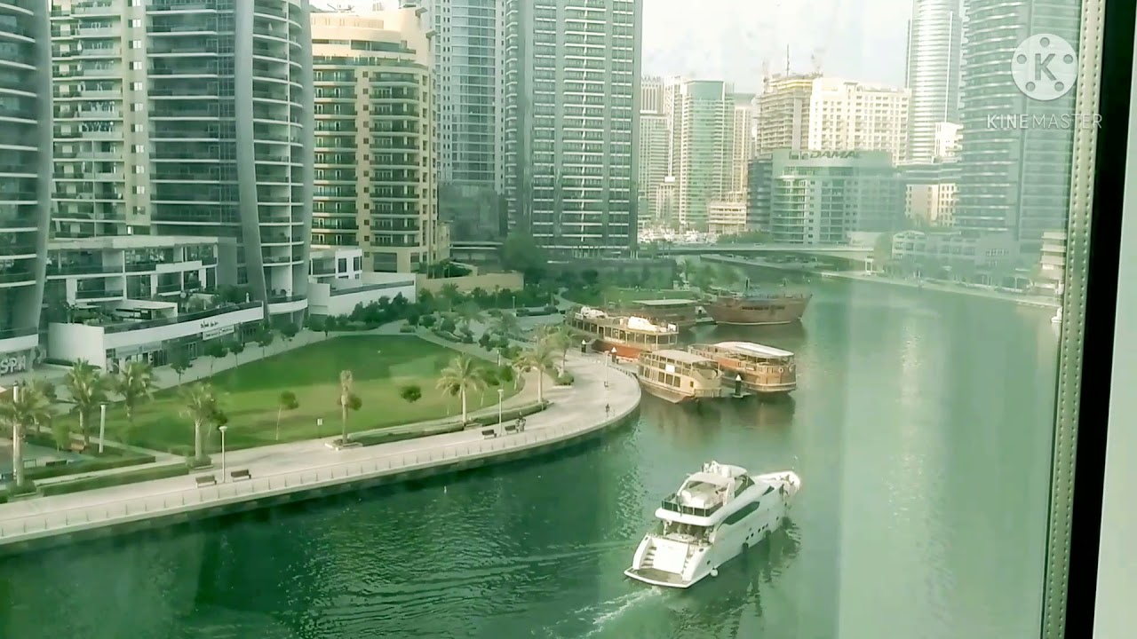 Dubai Marina island view#pearl Marina hotel apartments#