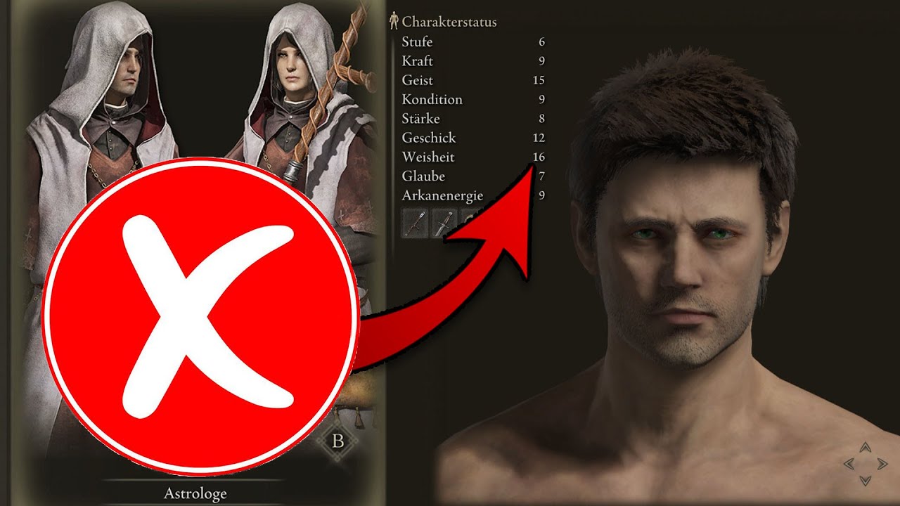 Größte Fehler in der Charakter Erstellung! - Elden Ring Guide