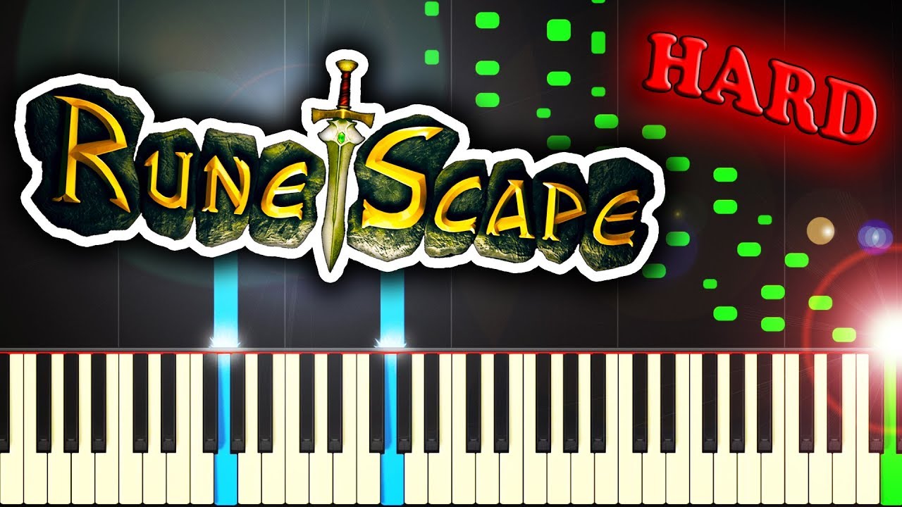 RUNESCAPE 2007 THEME - Piano Tutorial