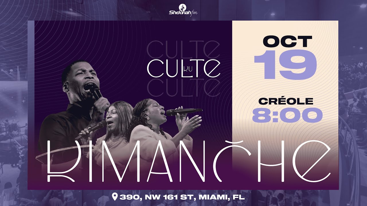 Se Lanmou-an k konsa (Luke 7:47) | Service du Dimanche | 10/19/25 | Gregory Toussaint | Shekinah.fm