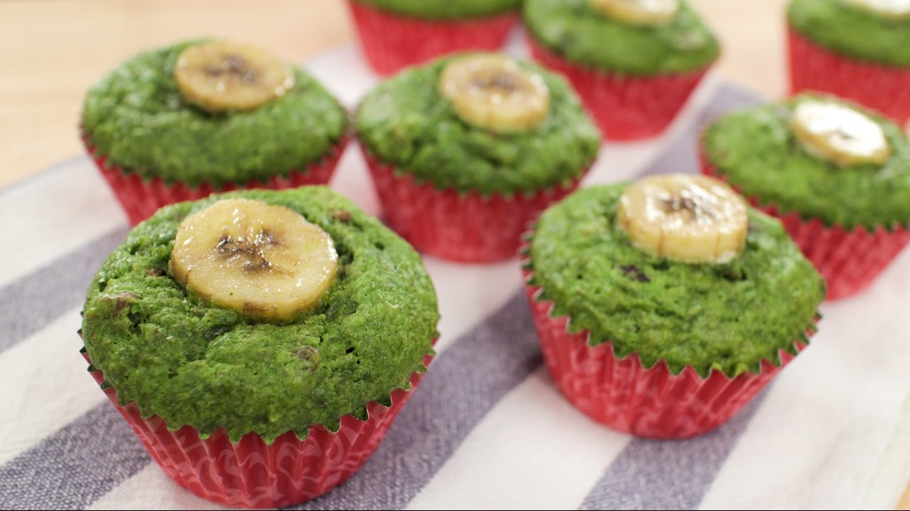 Healthy Popeye Muffin Recipe 🌱  - Pai's Kitchen!