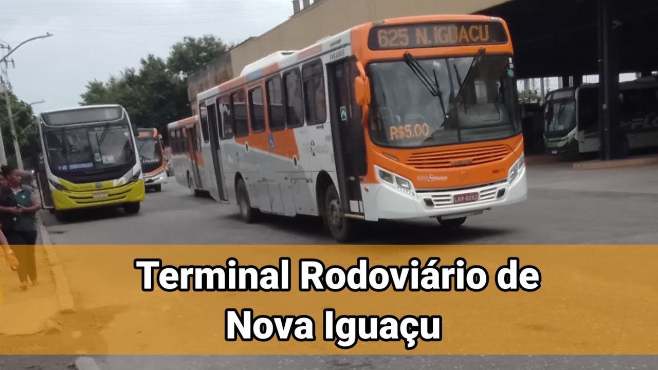 Movimentação de Ônibus #28- Terminal Rodoviário de Nova Iguaçu