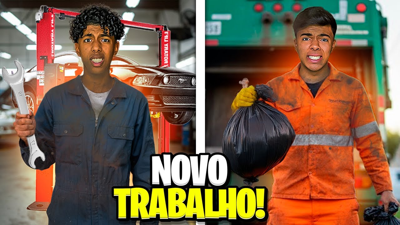 FICAMOS POBRES E TIVEMOS QUE ARRANJAR NOVOS EMPREGOS!! *Estevão e Gabriel tem um novo trabalho