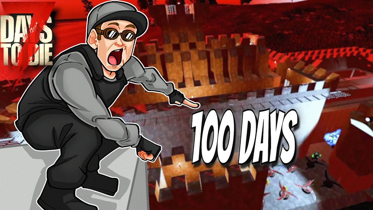 I survived 100 days in 7 days to die