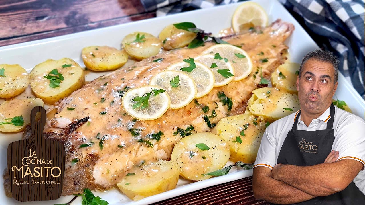 Lenguado a la Meunière o Menier, Receta Francesa que está increíble