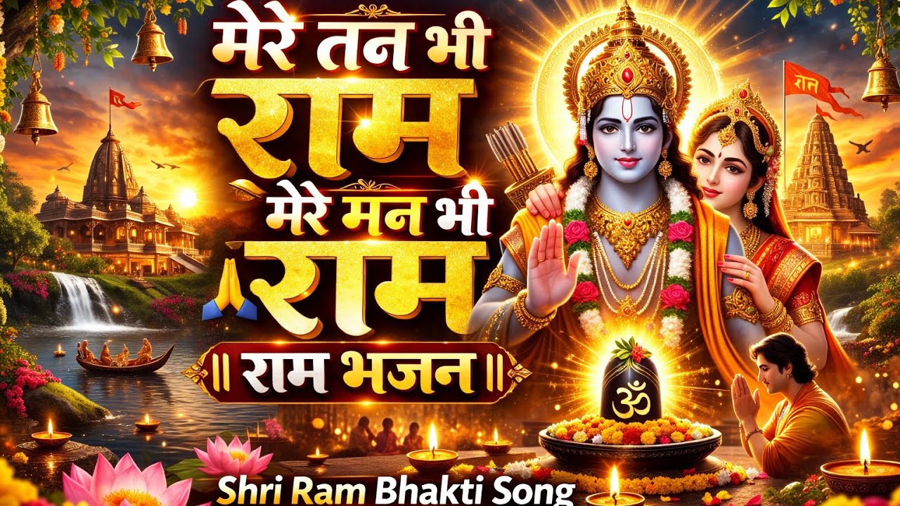 Mere Tan Bhi Ram Mere Man Bhi Ram 🙏 | Ram Bhajan | Shri Ram Bhakti Song | Viral Bhajan
