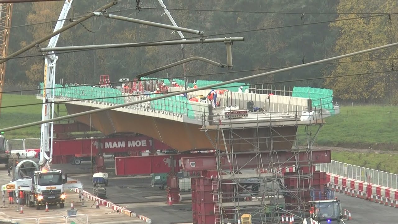 Massive Railway Bridge Replacement M6 Update Clifton and Lower Cumbria 06 11 2025