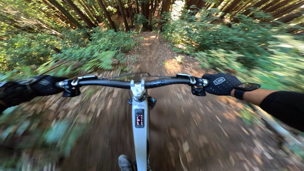 UCSC MTB | One of the steepest chutes on the mountain | Crestline RS181.1 DJI Avinox 
