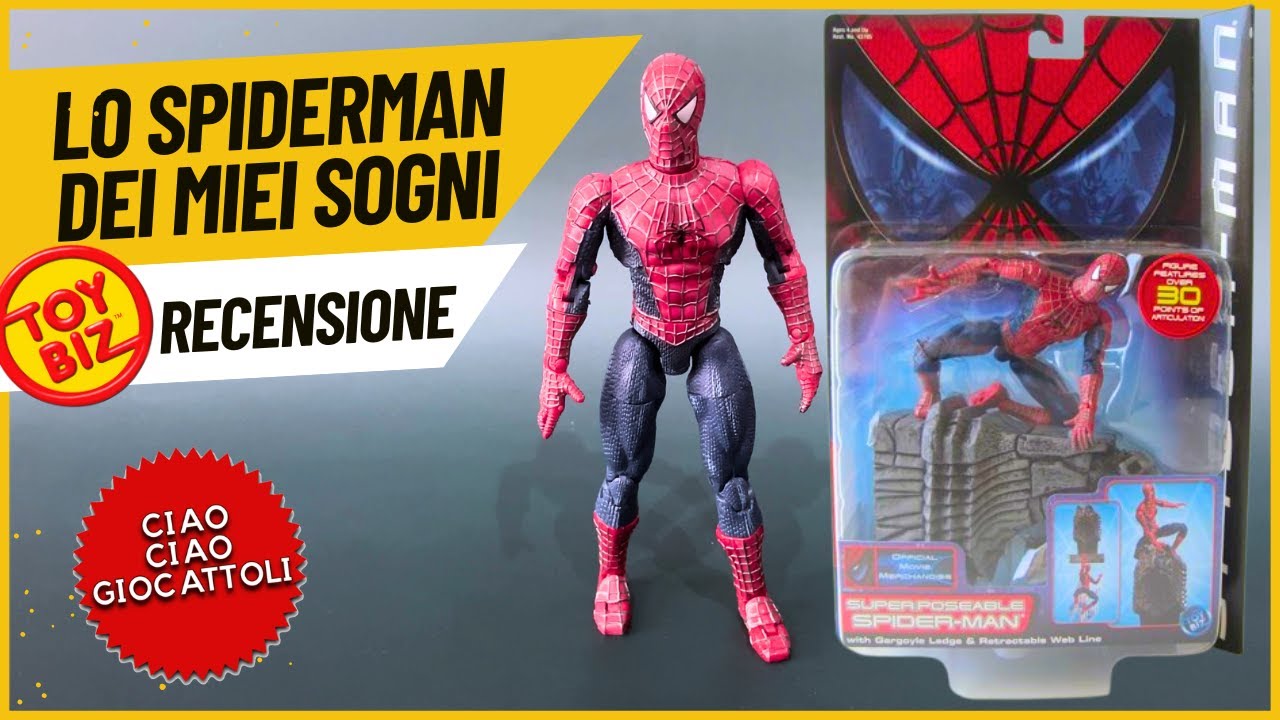 Recensione: Superposable Spiderman 2002 ToyBiz - Tobey Maguire