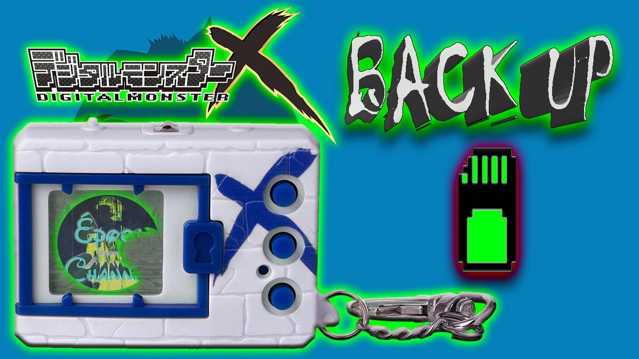 DIGIMON X Digivice 2022 BACK UP (Hasta 3 Digimon a la vez)