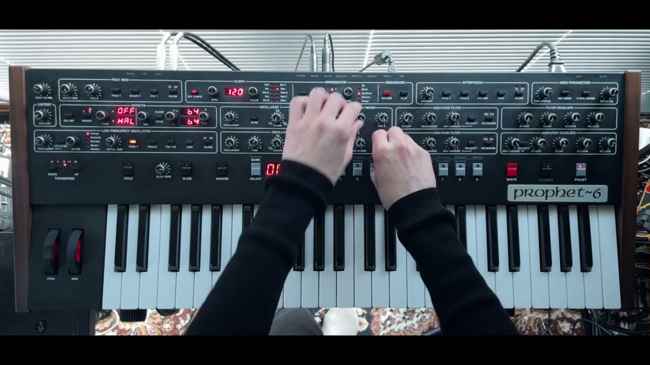Making sounds I like on Prophet-6