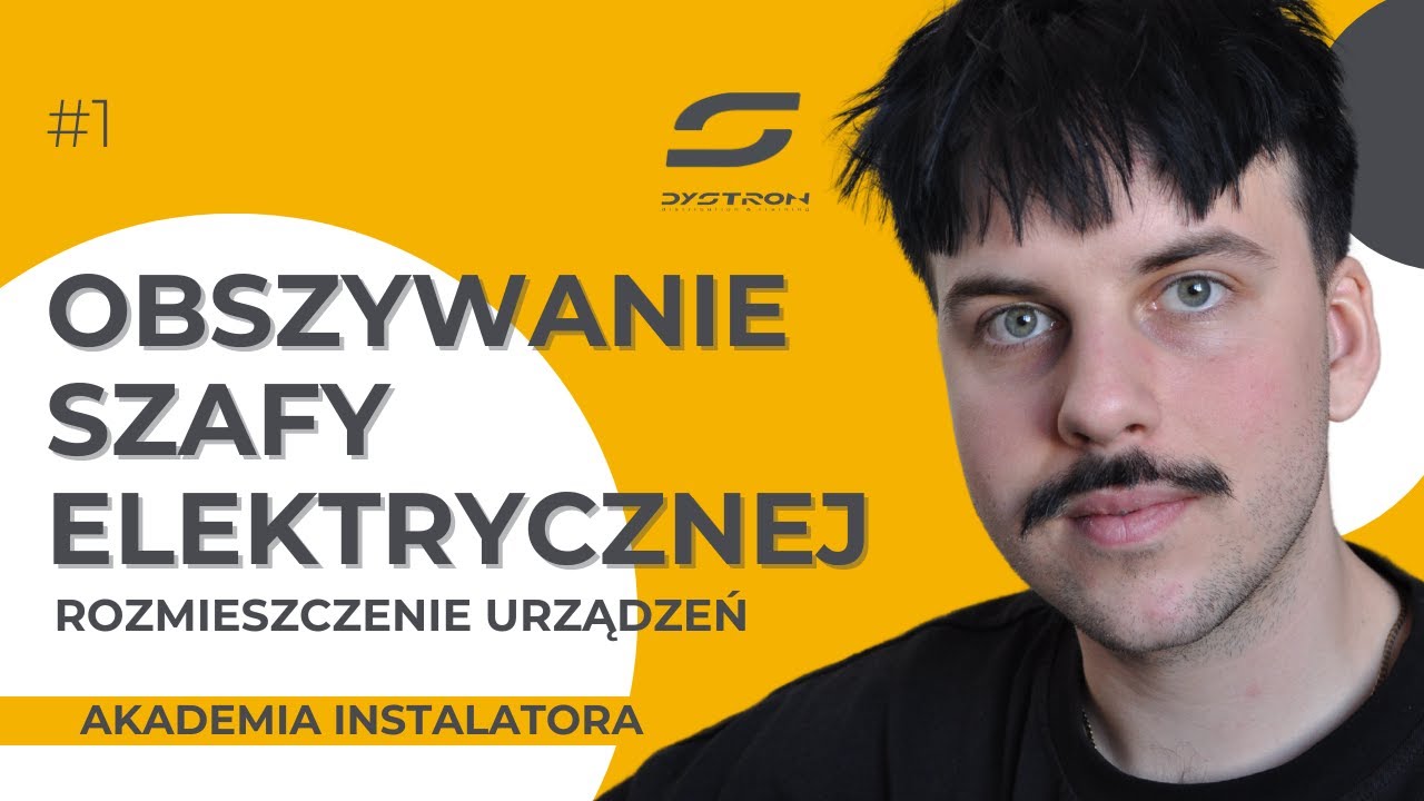 Obszywanie szafy elektrycznej #1: Rozmieszczenie i montaż urządzeń [AKADEMIA INSTALATORA]