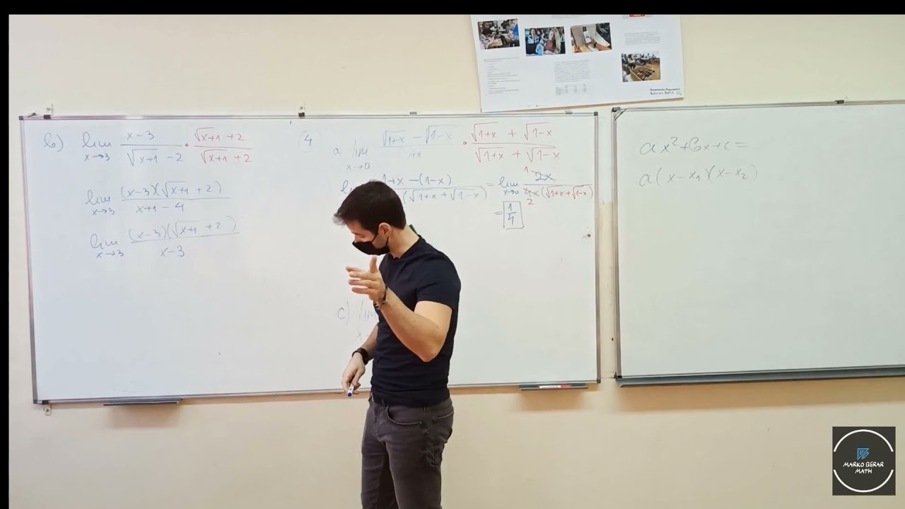 Granična vrednost funkcije - Prividno neodređeni izrazi 2 (rešeni primeri)