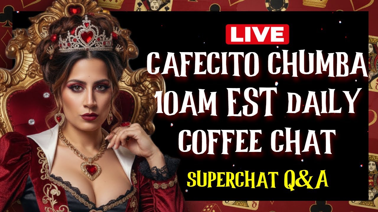 ☕ Coffee Slot Chat LIVE! 🎰 Chumba Queen Q&A + Slot Talk | 10AM EST