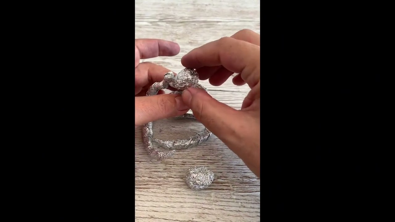 Wie Wegwerfmaterial- Aluverpackung in kunstvolle, einzigartige Teelichthalter wird!