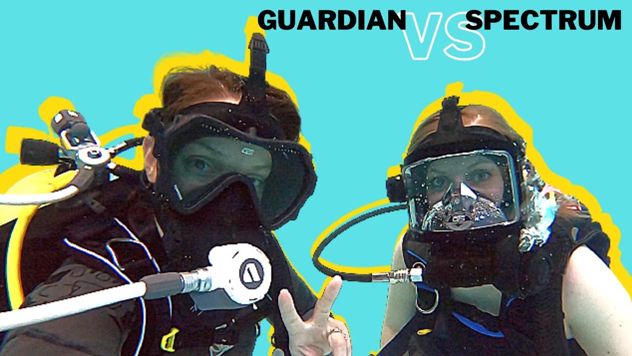 Scuba Diving OTS Guardian VS Spectrum Full Face Masks - Which one is better?!