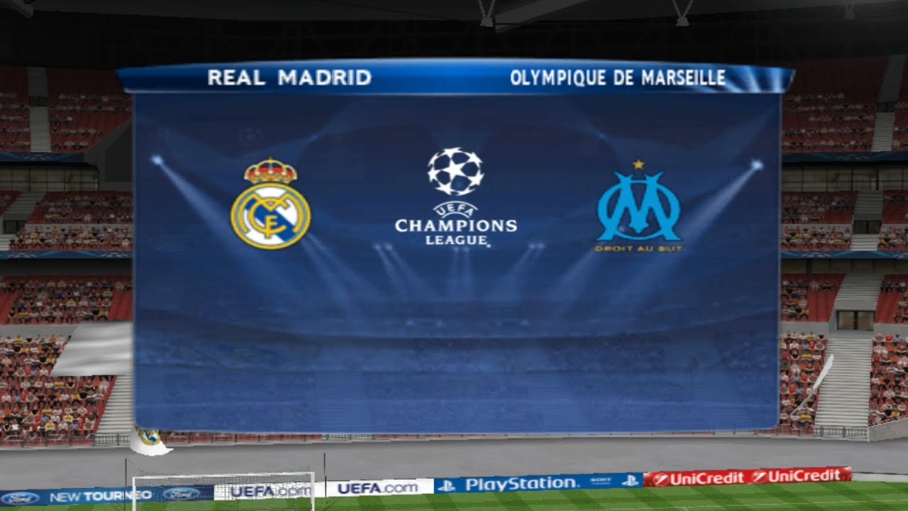 PES 2014 - Реал Мадрид против Марселя | Лига чемпионов УЕФА #UCL | Геймплей на PPSSPP Android #505