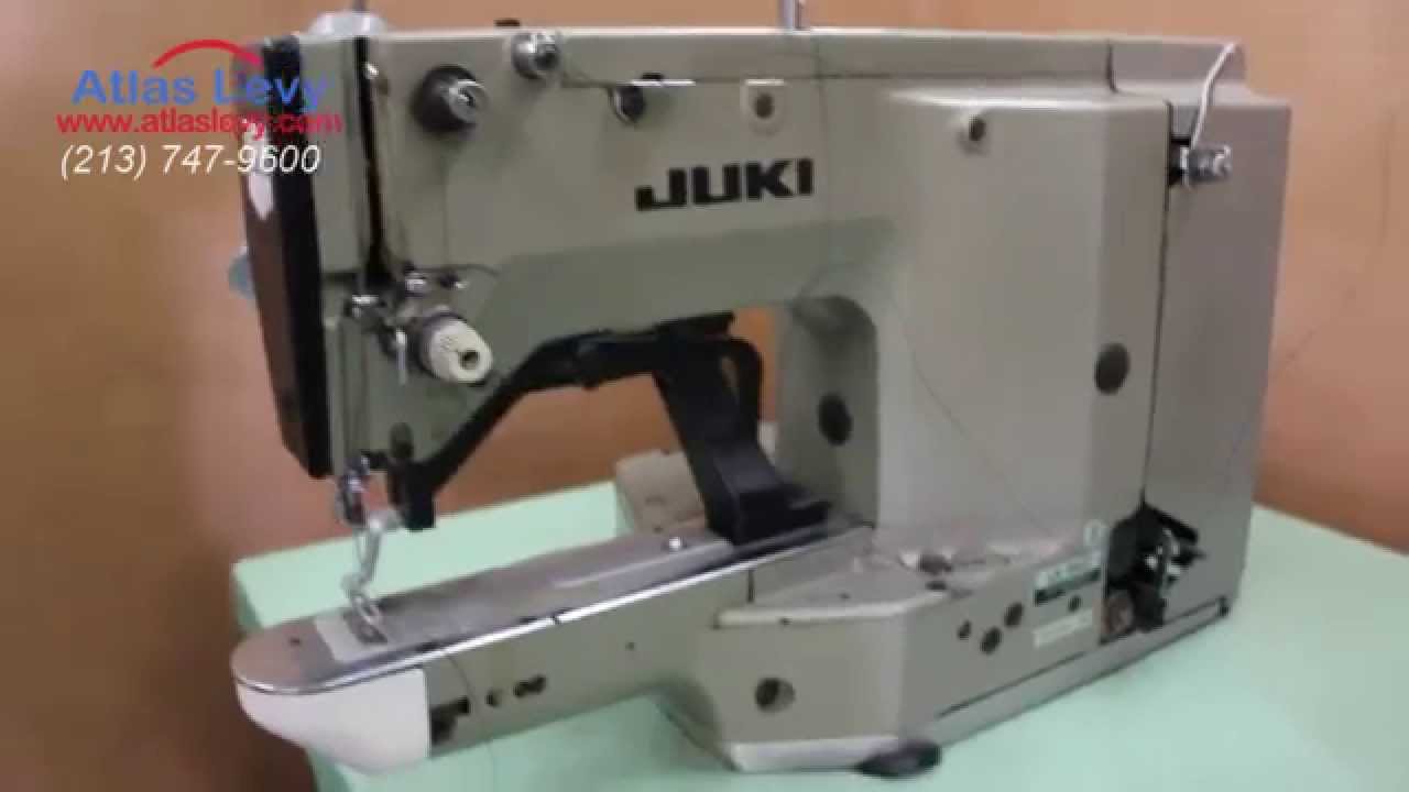 threading the Juki LK 1852 Bartack Industrial Sewing Machine
