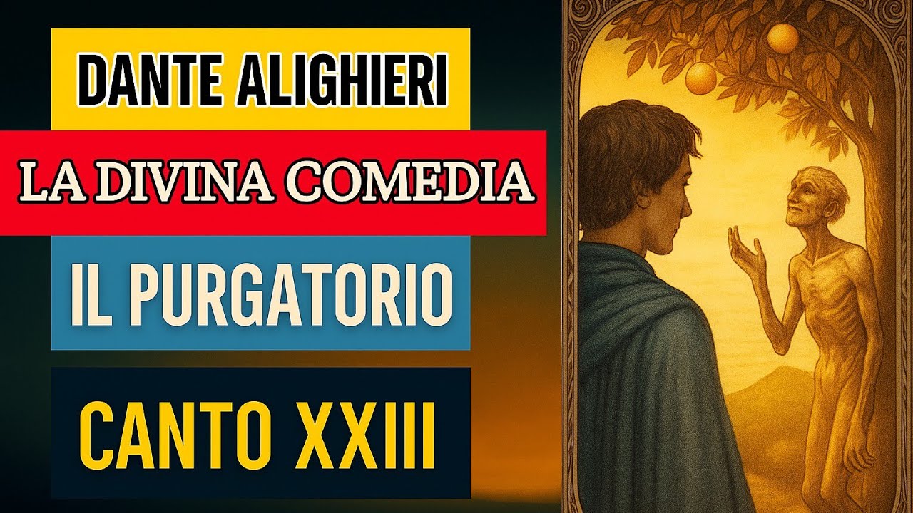 Canto XXIII del Purgatorio“El Hambre del Alma🙏
