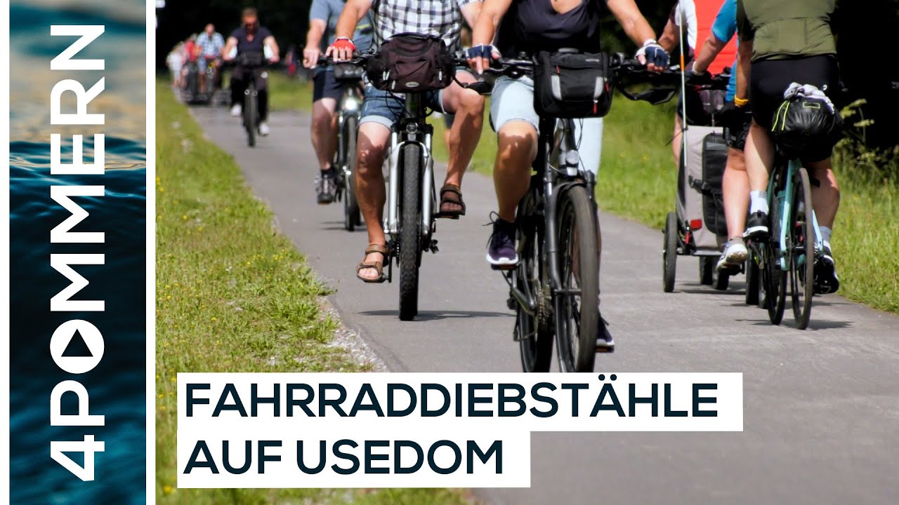 Vermehrte Fahrraddiebstähle auf Usedom