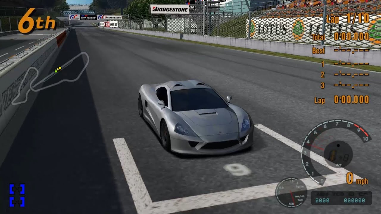 Gran Turismo 3: A-Spec Simulation Mode Professional League Race of Turbo Sports | PlayStation 2