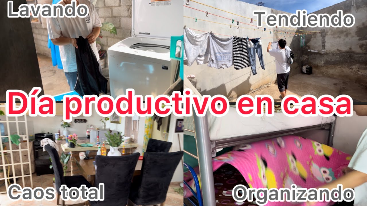 ✅DE CAOS TOTAL A UN DÍA PRODUCTIVO EN CASA 🏠 