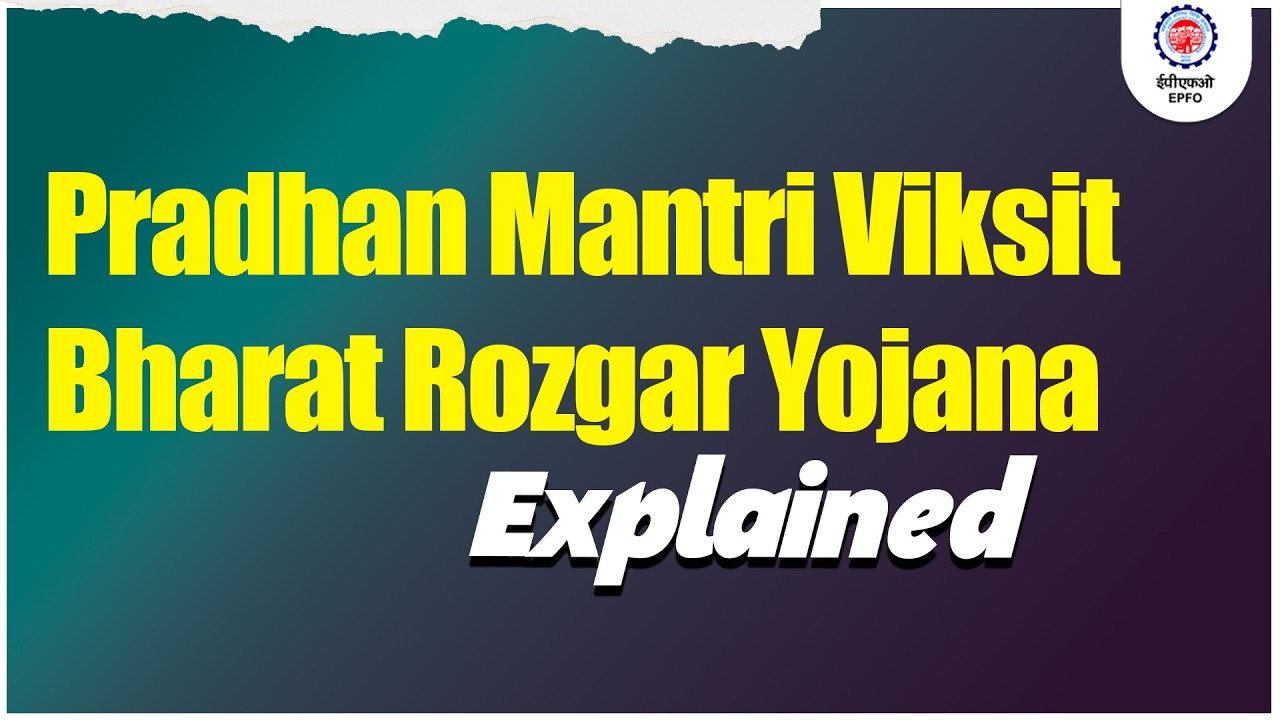 Pradhan Mantri Viksit Bharat Rozgar Yojana Explained | Eligibility, Benefits & Registration Process