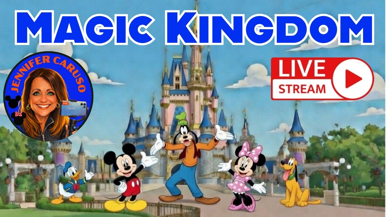 🔴 LIVE Magic Kingdom Walt Disney World 02/18/2016