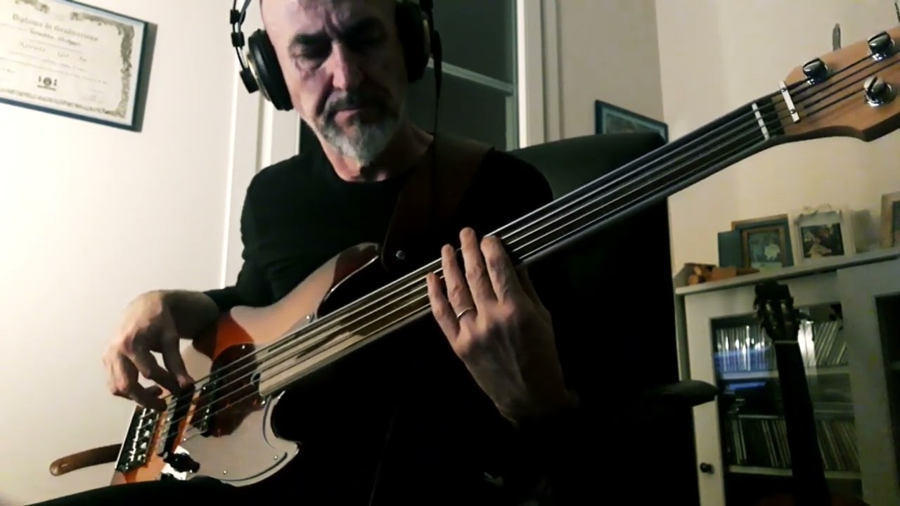 Every time you go away fretless bass cover by Giorgio Tonazzo