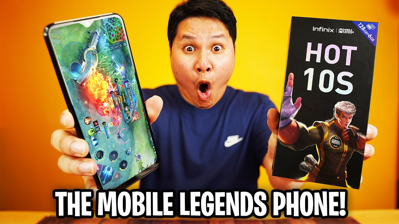 INFINIX HOT 10S MLBB LIMITED EDITION — НОВЫЙ ИГРОВОЙ СМАРТФОН MLBB С ИГРОВЫМ ЧИПСЕТОМ G85!!