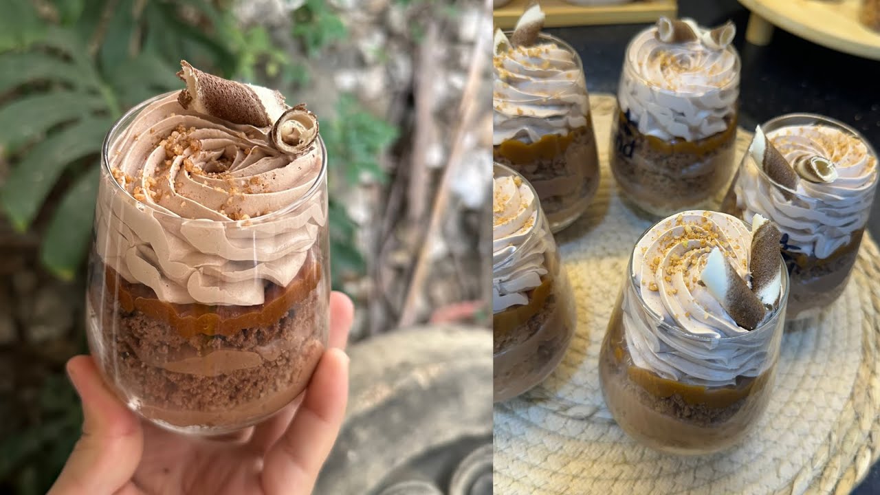 #اكسبلور تحلية الشوكولا ولكاراميل😍لي تقلبت دنيا عليها😁التحلية لي جامي نستغنى عليها🤤حقيقتا بنة خيالية
