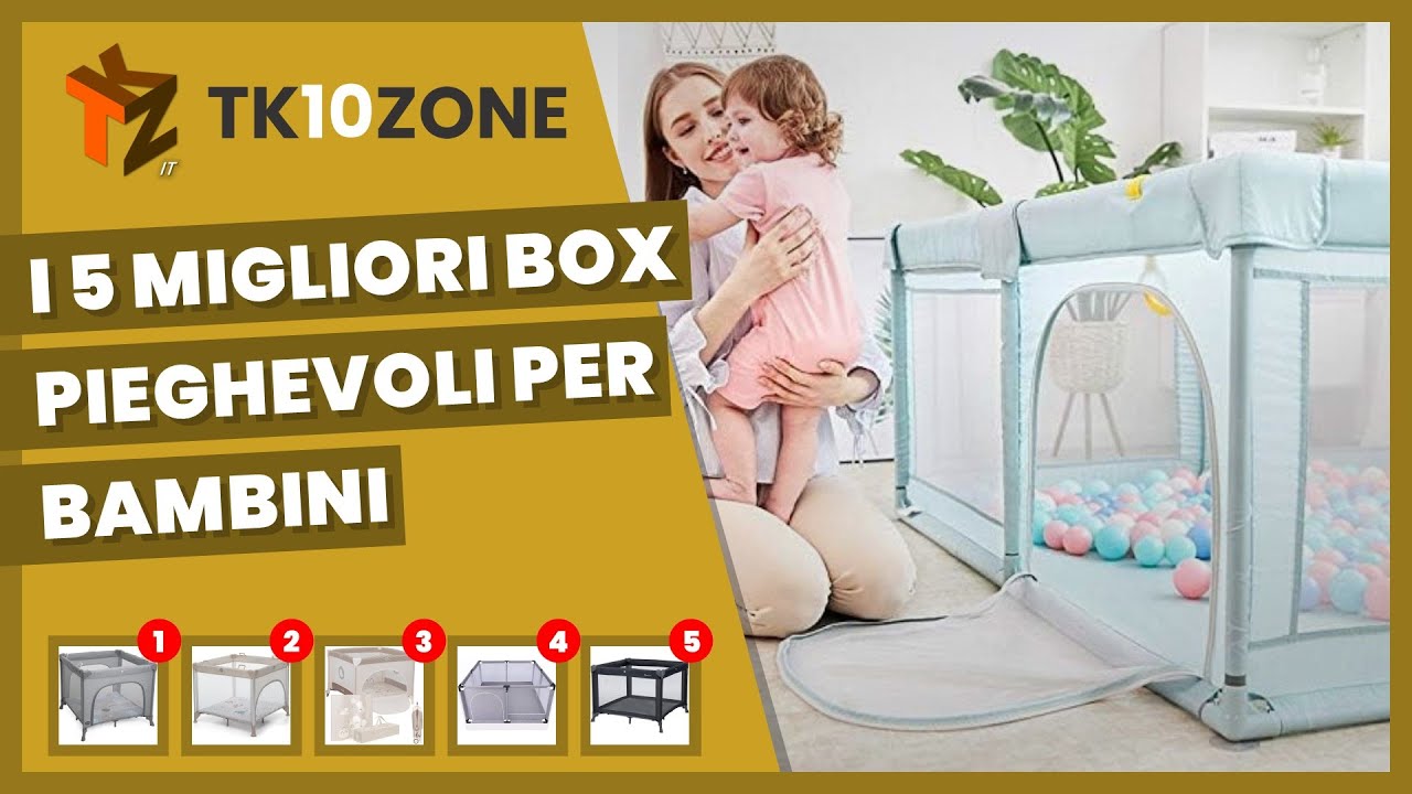 I 5 migliori box pieghevoli per bambini