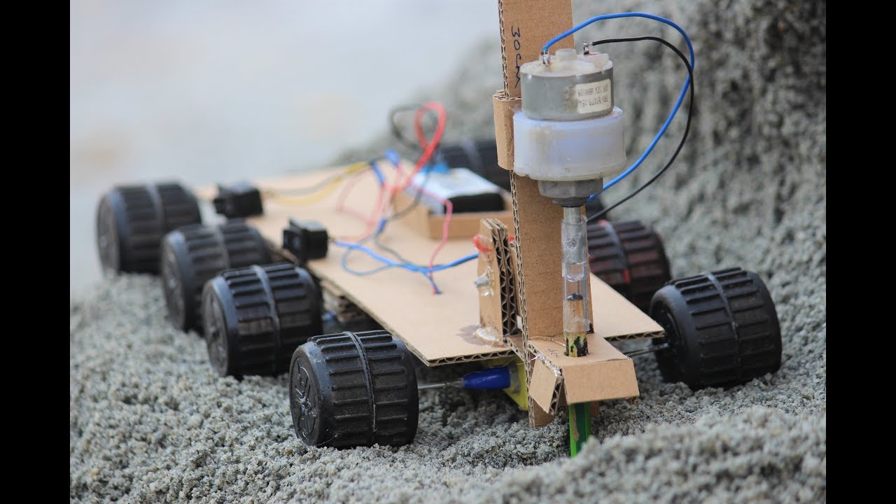 How to make a drill machine - earth Drill machine