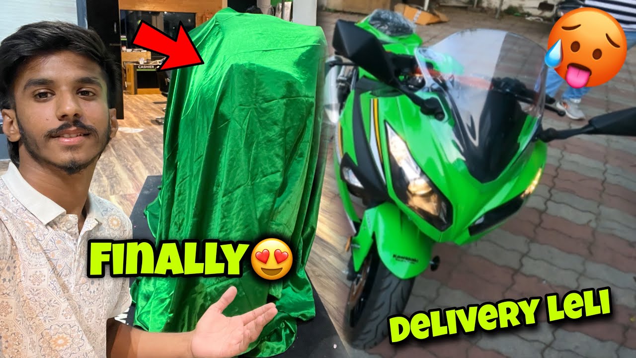 Finally Delivery Leli Ninja 300😍 Apni New PhanTom Ki Delivery🥵