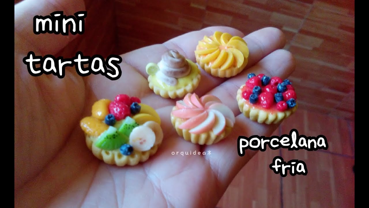 Mini tartas PORCELANA FRIA