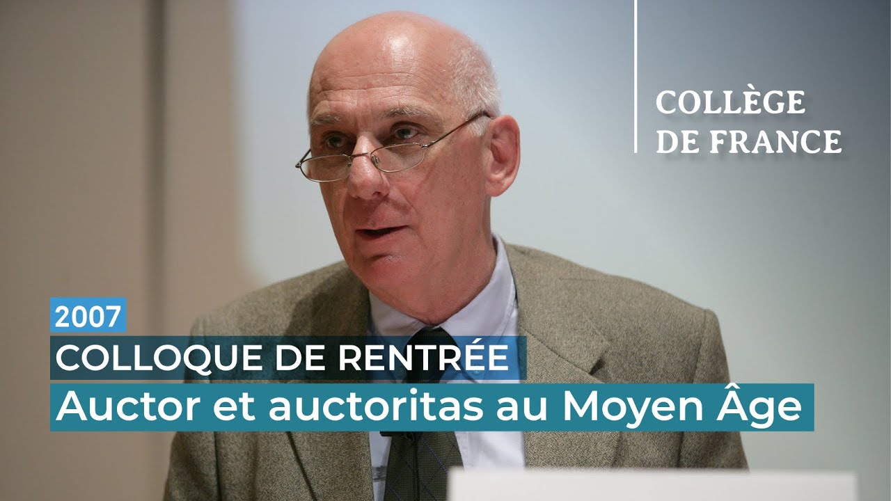 Auctor et auctoritas au Moyen Âge - Michel Zink