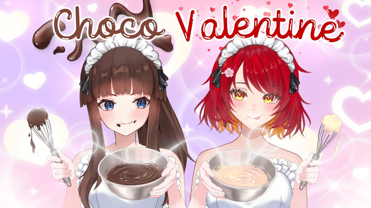 【Off Collab】 Bu - Bukannya kita mau bikinin kalian coklat ya!!! @AkaneNanaseCh​