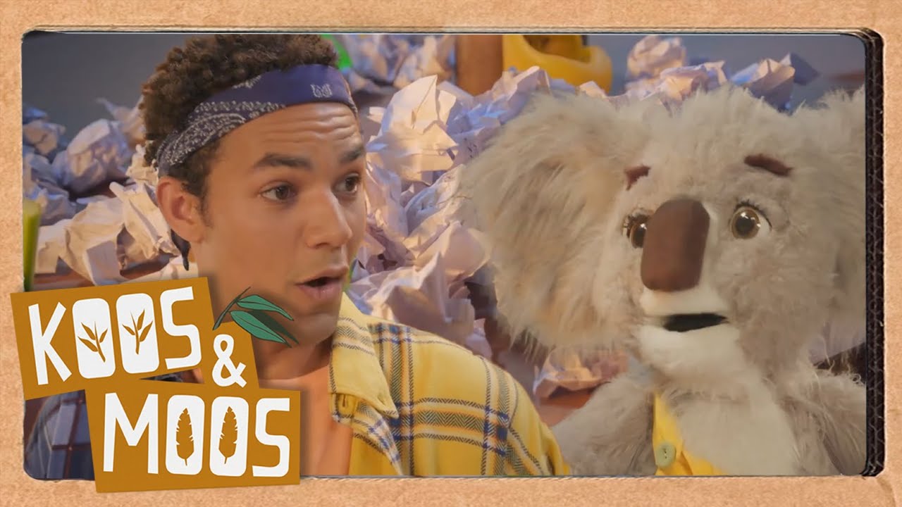 Koos & Moos | de Serie - 🧻🌳♻️  Afl. 8 - Papier hier! 🌳✉️
