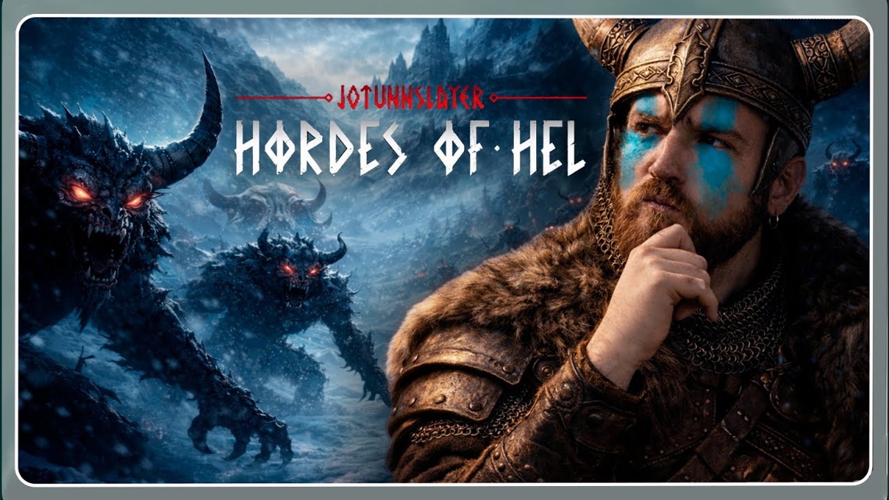 Probamos el nuevo juego vikingo JOTUNNSLAYER en directo | Valquirias y Berserkers ⚔️