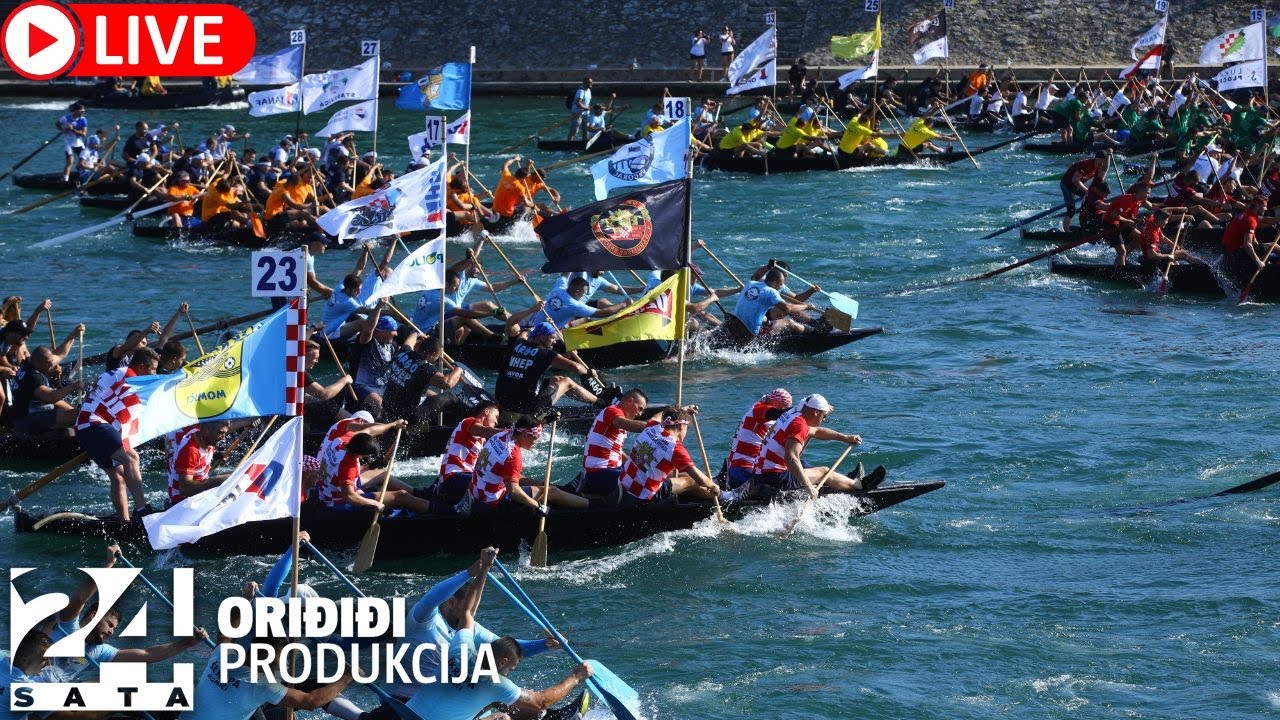 [UŽIVO] Slavlje u Pločama: Ekipa iz Zagreba osvojila 25. Maraton lađa