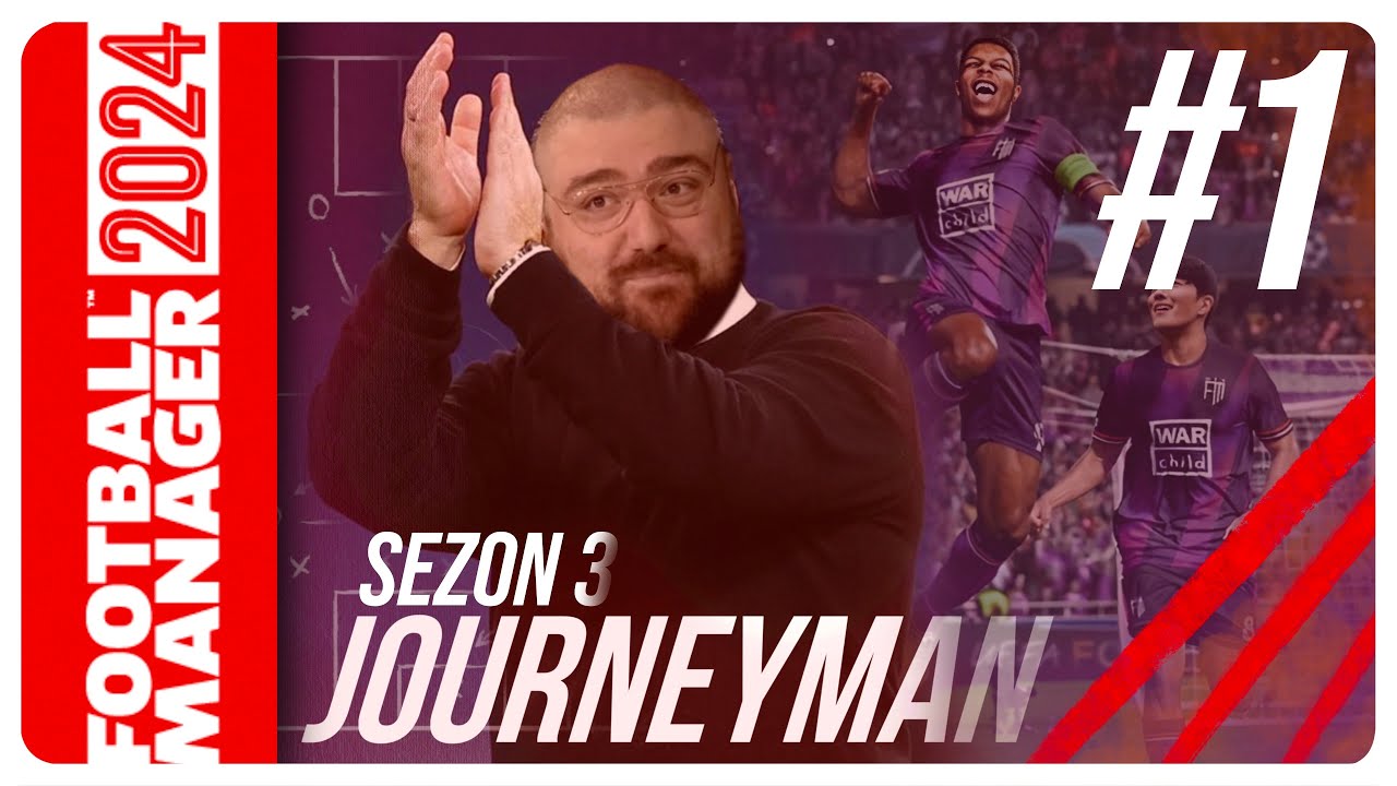 FM24 KARİYER #S3B1  | JOURNEYMAN MODU | BATIKAN YALKIN ANTRENÖRLÜĞE BAŞLIYOR